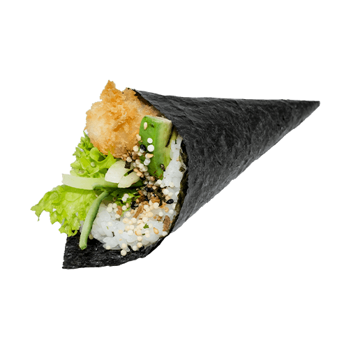 46. Crispy Ebi Temaki