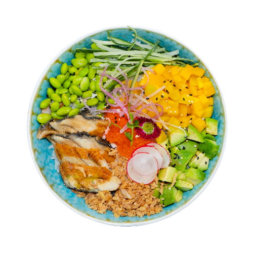 105. Unagi Poké Bowl