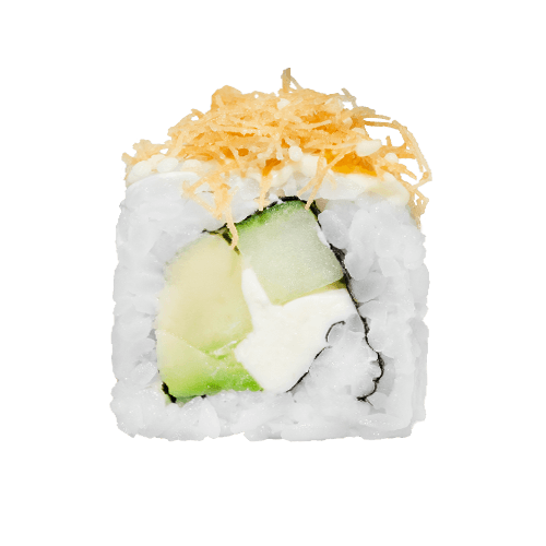 72. Crispy Cheese Uramaki (4 ST.)
