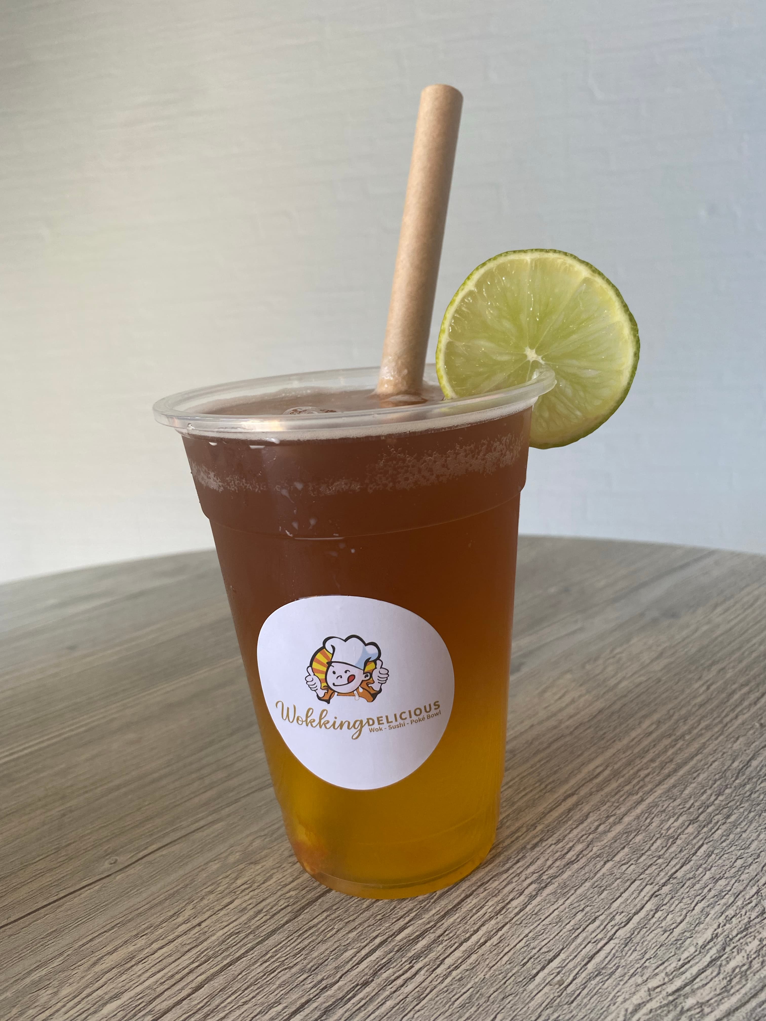 156. Sunrise Passionfruit blueberry bubble