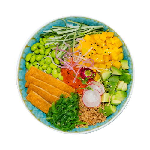 103. Vegetable Party Poké Bowl