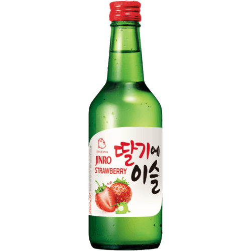 139. Koreaanse Soju Strawberry flavour 360ML